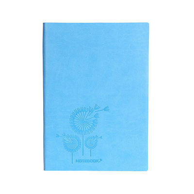 2022 Custom Logo Pu Leather Softcover Notebook Journal for Daily Weekly Monthly Planner
