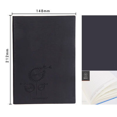 2022 Custom Logo Pu Leather Softcover Notebook Journal for Daily Weekly Monthly Planner