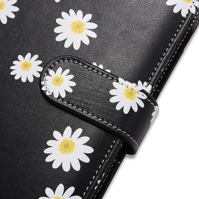 Money Saving Stuffing Planner Notebook Cover with Printed PU Leather Budget Binder