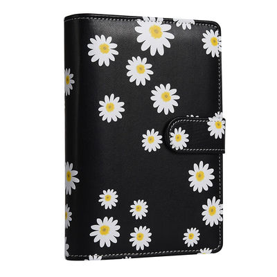 Money Saving Stuffing Planner Notebook Cover with Printed PU Leather Budget Binder