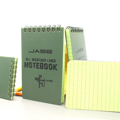 Foreign Language Learning Diary Notepad Waterproof Printed Notebook with Coil Binding