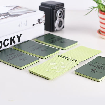 Foreign Language Learning Diary Notepad Waterproof Printed Notebook with Coil Binding