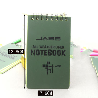 Foreign Language Learning Diary Notepad Waterproof Printed Notebook with Coil Binding