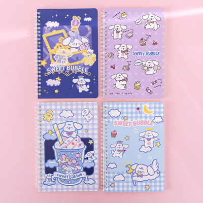 Cartoon Student Notepad Stationery Spiral Notebook A5 Thickened Horizontal Line Gift
