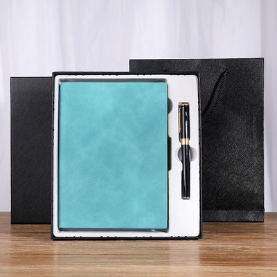 Business Gift Box A5 Thickened Soft Leather Notebook with Customized Logo Notepad