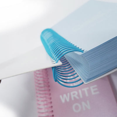 Hardcover Paper A5 A6 Large Coil 300 Inner Page Portable Notepad Notebook for Office