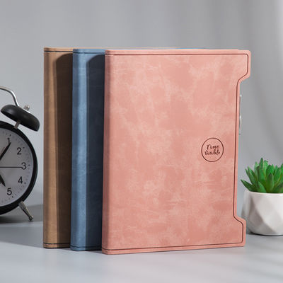 Direct A5 PU Leather Agenda Journal Notebook With Customized Inner Pages And Pen Set