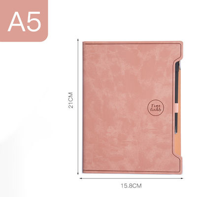 Direct A5 PU Leather Agenda Journal Notebook With Customized Inner Pages And Pen Set