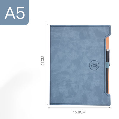 Direct A5 PU Leather Agenda Journal Notebook With Customized Inner Pages And Pen Set