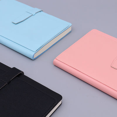 A5 PU Leather Notebook Set With Pen For Business Promotion And Customized Inner Pages