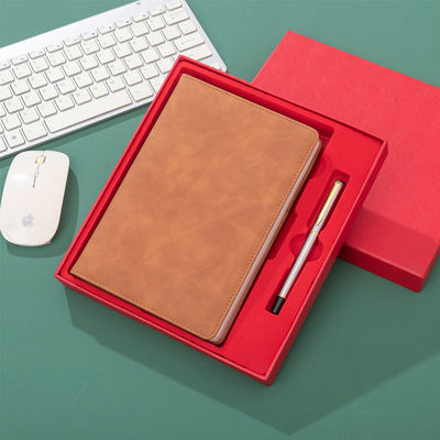 Leather Notebook Set Custom Notebooks and Pen Set for Business Office Gift Promotion
