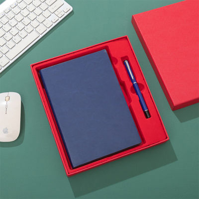Corporate Gift Set Thermal Binding Notebook with 100 Inner Sheets and Customized Logo