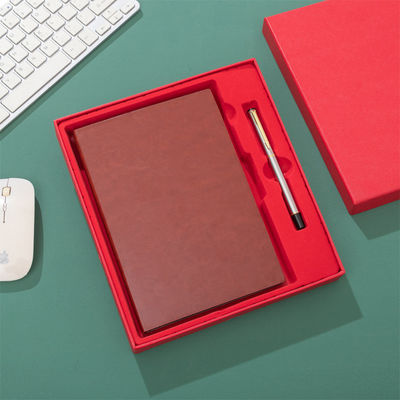 Corporate Gift Set Thermal Binding Notebook with 100 Inner Sheets and Customized Logo