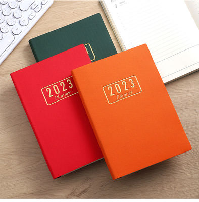 Custom Artifical PU Leather Note Book Diary Book Stationary Notebook at for Gift