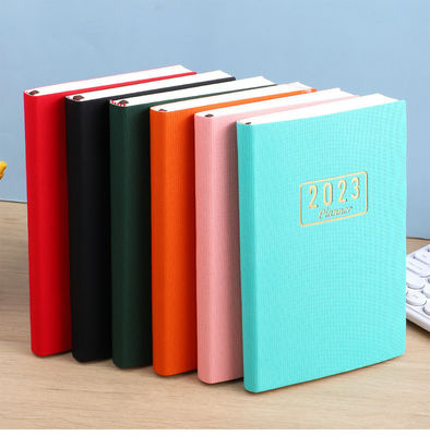 Custom Artifical PU Leather Note Book Diary Book Stationary Notebook at for Gift