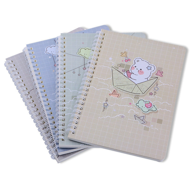 Customized Print Student Note Books for School 4 Colors Paper Composition Exercise