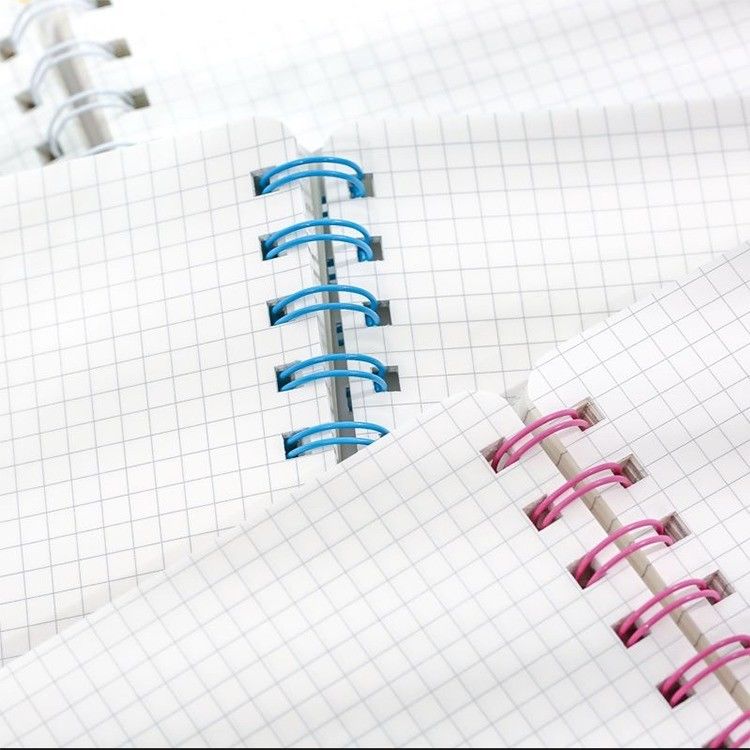 College Student Stationery Square Notebook with Blank Fruits Cover and 128 Inner Pages