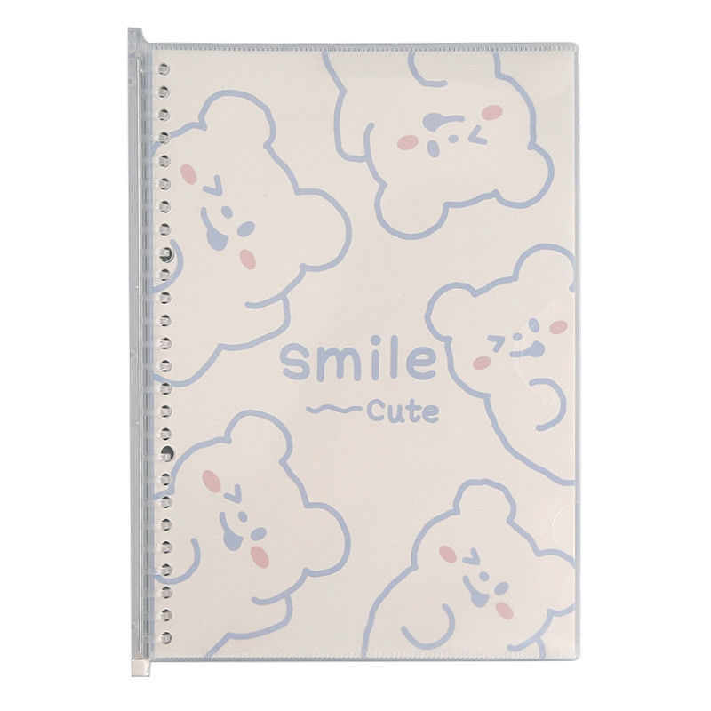 Cute B5 Removable Notes Learning Kraft Notebook with Customized Logo and 80 Inner Sheets