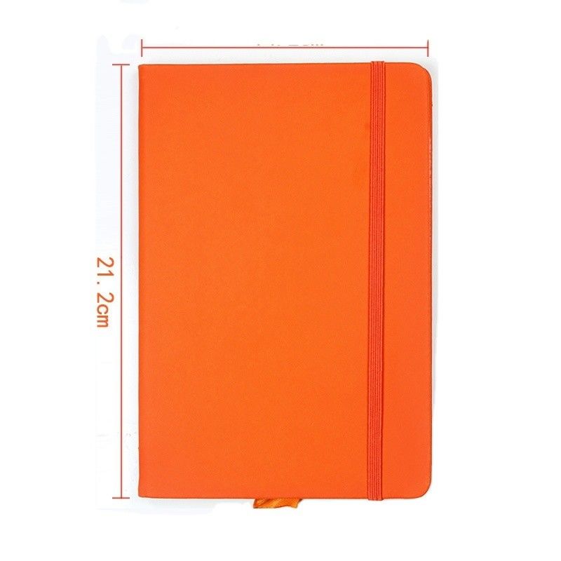 Leather Cover Soft Business Office Hardcover Student Gift Notebook with UV Color Printing