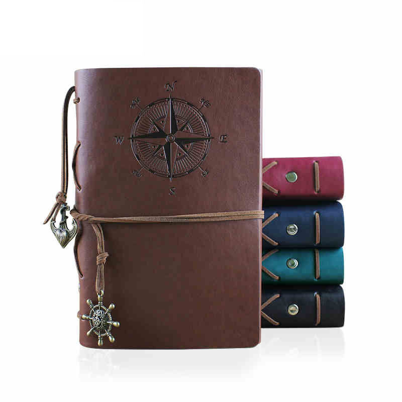 LOGO Customized Logo A5/A6 PU Leather Notepad Customizable Creative Stationery Notebook