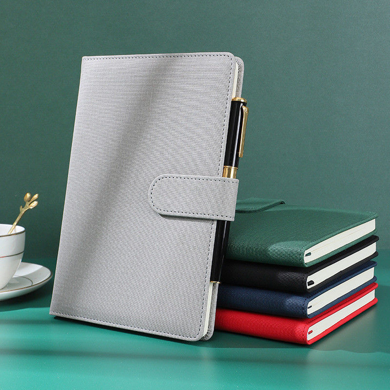 Business Gift Box A5 Thickened Soft Leather Notebook with Customized Logo Notepad