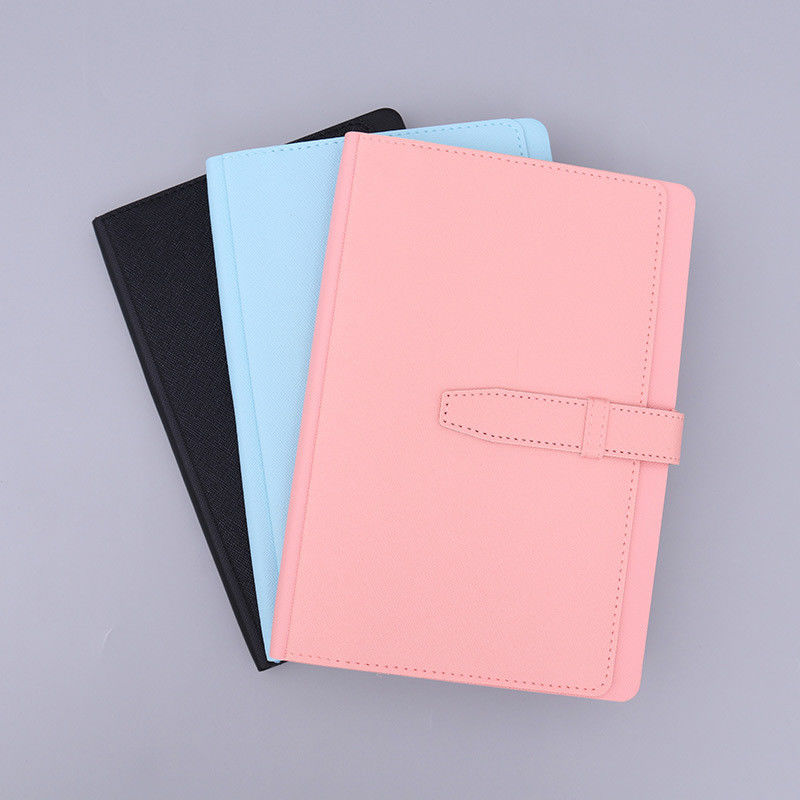A5 PU Leather Notebook Set With Pen For Business Promotion And Customized Inner Pages
