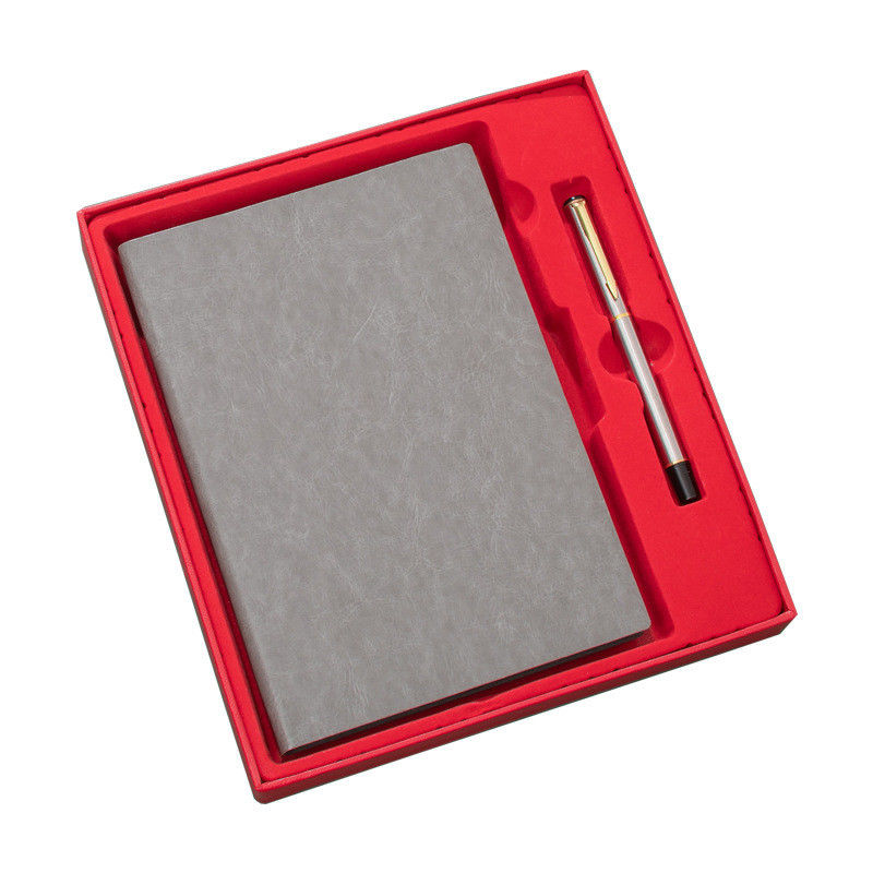 Corporate Gift Set Thermal Binding Notebook with 100 Inner Sheets and Customized Logo
